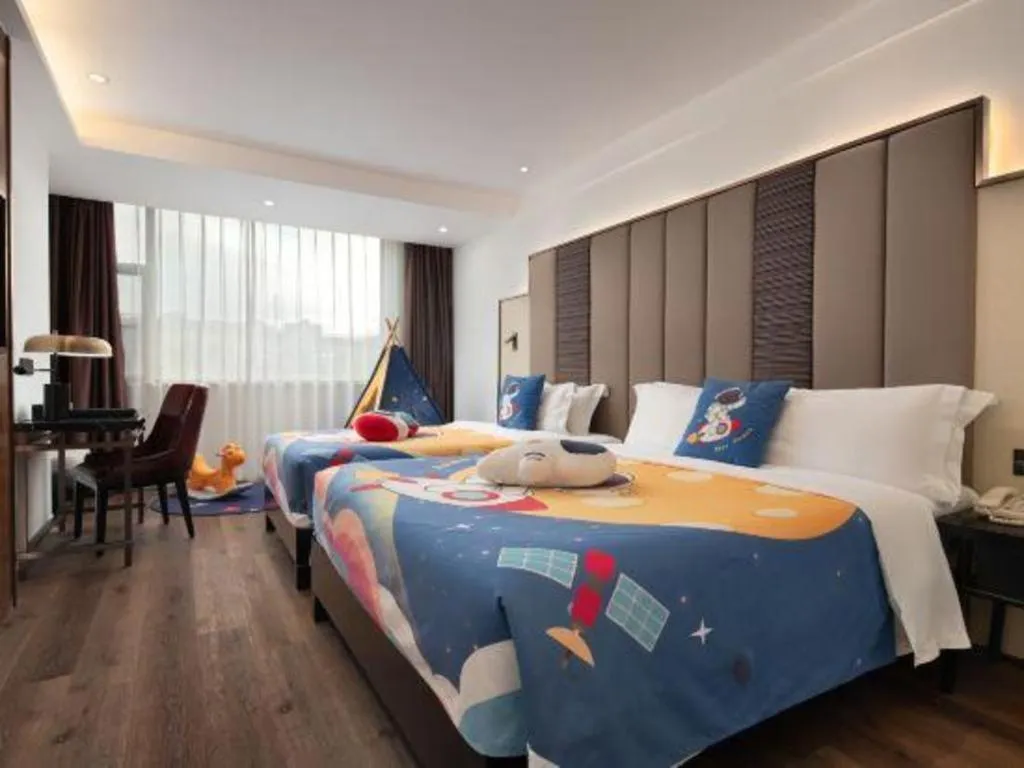 Bed in Jinjiang Metropolo Haikou East High Speed Railway Station Normal University