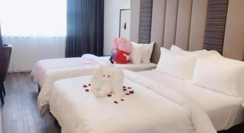 Bed in Jinjiang Metropolo Haikou East High Speed Railway Station Normal University