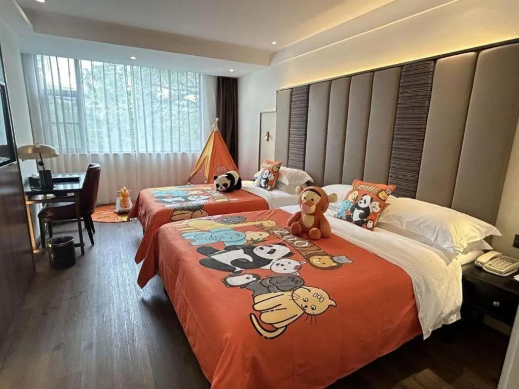 Bed in Jinjiang Metropolo Haikou East High Speed Railway Station Normal University