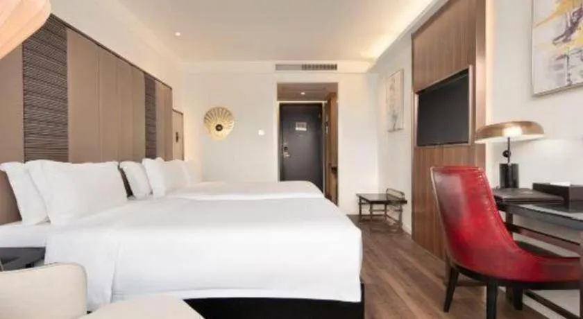 Bed in Jinjiang Metropolo Haikou East High Speed Railway Station Normal University