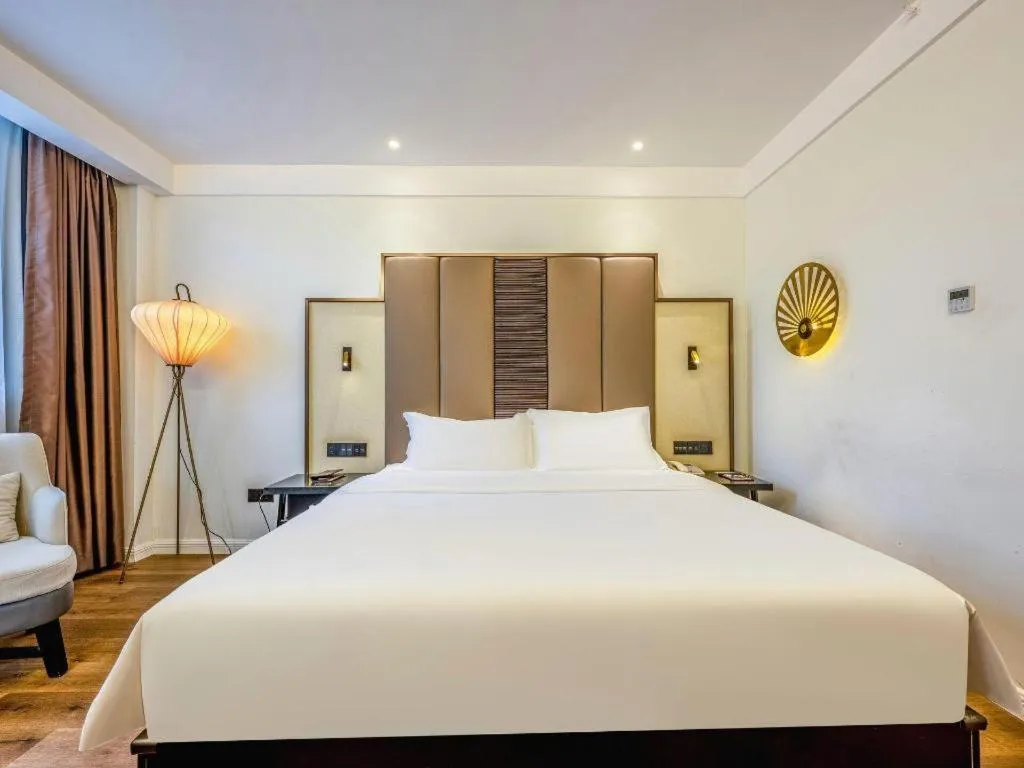 Bed in Jinjiang Metropolo Haikou East High Speed Railway Station Normal University