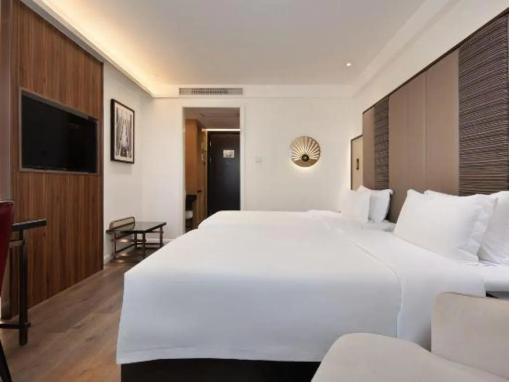 Bed in Jinjiang Metropolo Haikou East High Speed Railway Station Normal University