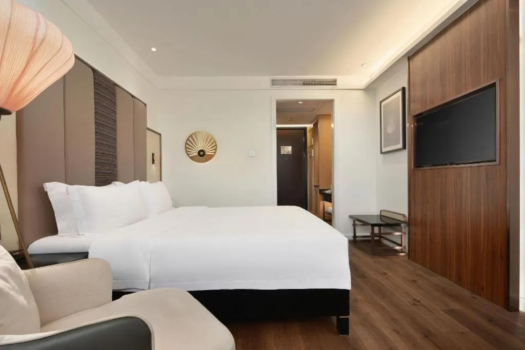 Bed in Jinjiang Metropolo Haikou East High Speed Railway Station Normal University