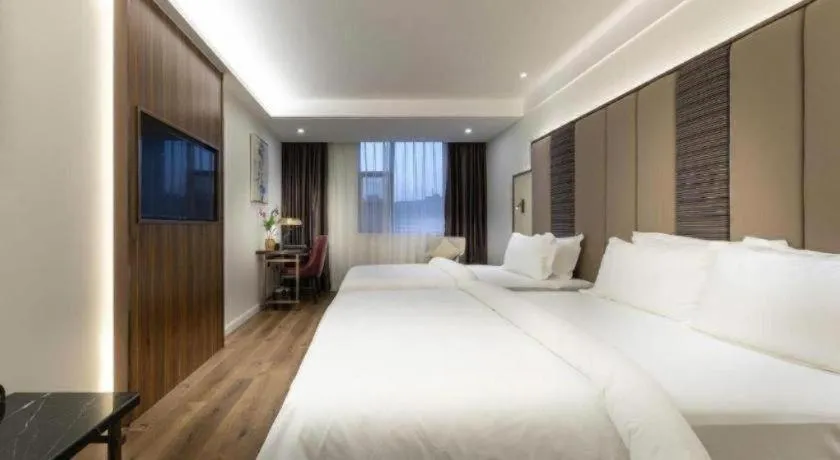 Bed in Jinjiang Metropolo Haikou East High Speed Railway Station Normal University