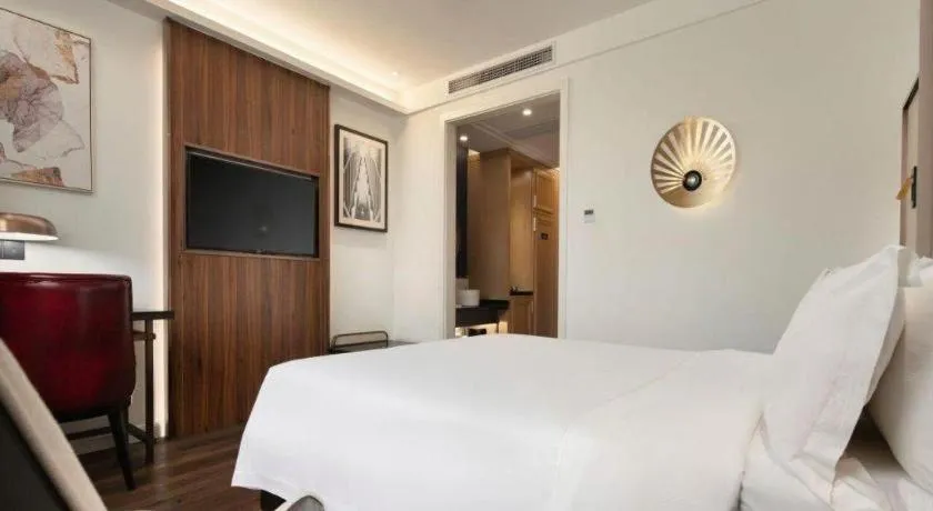 Bed in Jinjiang Metropolo Haikou East High Speed Railway Station Normal University