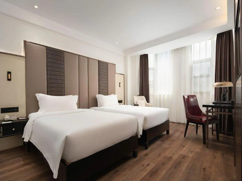 Bed in Jinjiang Metropolo Haikou East High Speed Railway Station Normal University