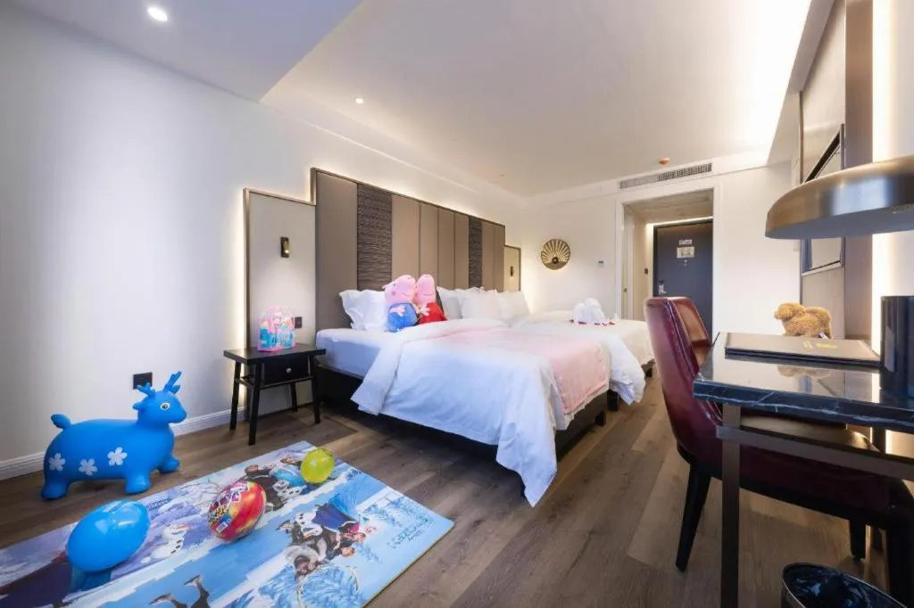 Bed in Jinjiang Metropolo Haikou East High Speed Railway Station Normal University