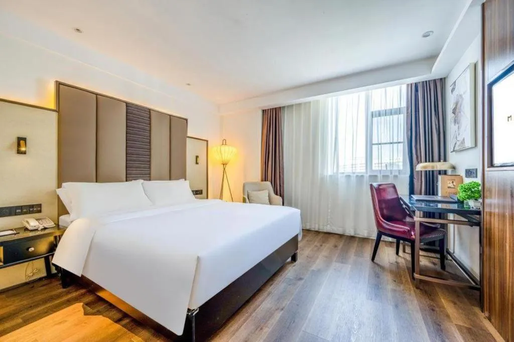 Bed in Jinjiang Metropolo Haikou East High Speed Railway Station Normal University