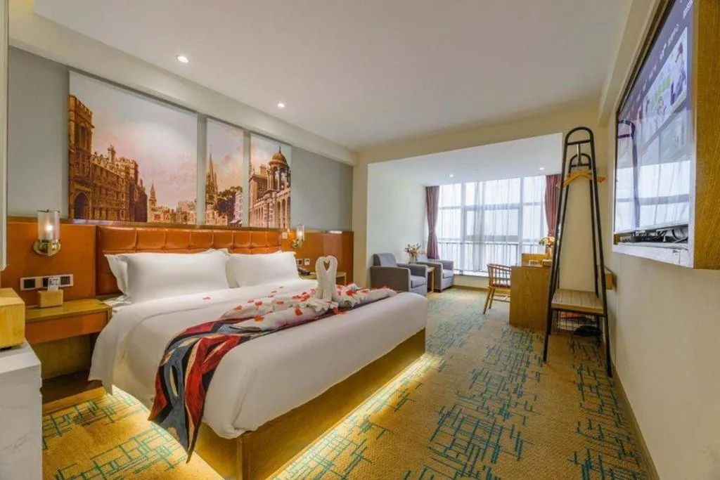 Bed in James Joyce Coffetel· Xianyang Renmin Road Central Square Store