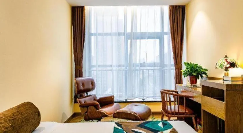 Bed in James Joyce Coffetel· Xianyang Renmin Road Central Square Store