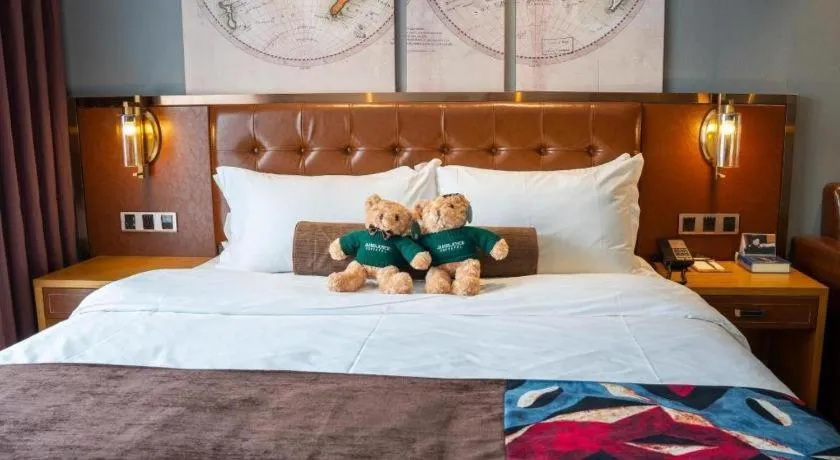 Bed in James Joyce Coffetel· Xianyang Renmin Road Central Square Store