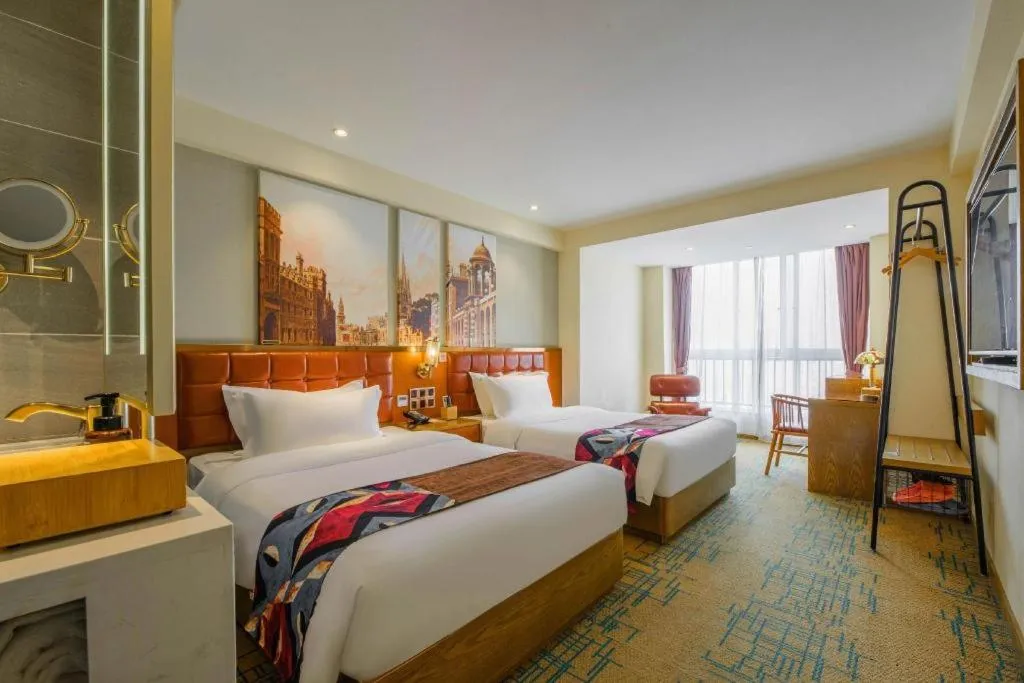 Bed in James Joyce Coffetel· Xianyang Renmin Road Central Square Store