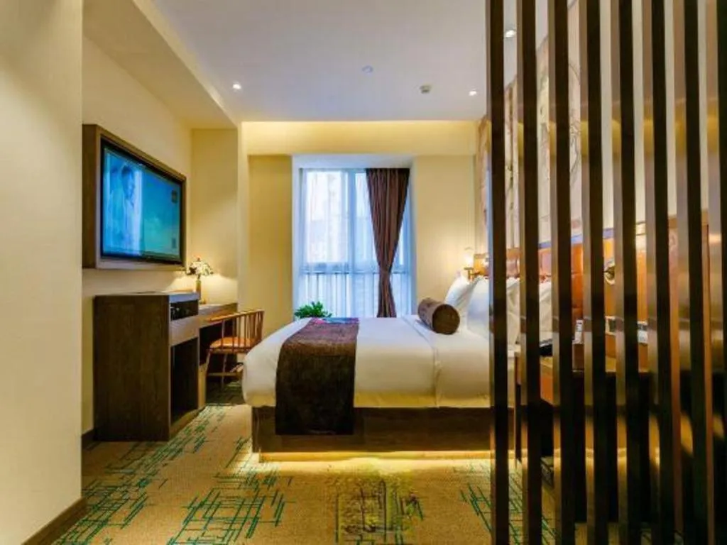 Bed in James Joyce Coffetel· Xianyang Renmin Road Central Square Store