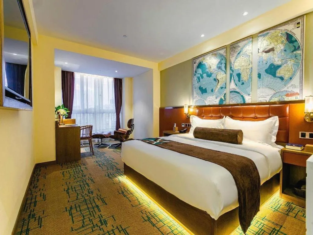 Bed in James Joyce Coffetel· Xianyang Renmin Road Central Square Store