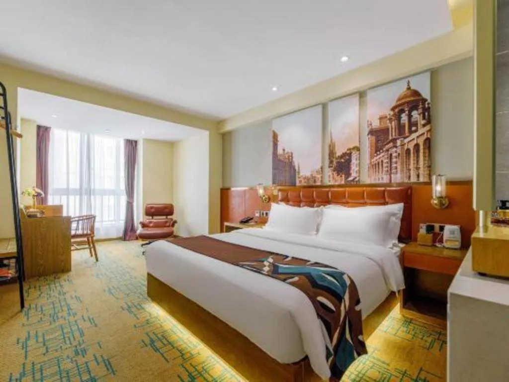 Bed in James Joyce Coffetel· Xianyang Renmin Road Central Square Store