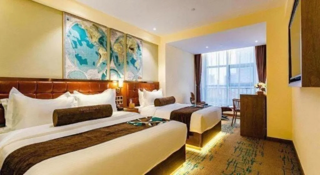 Bed in James Joyce Coffetel· Xianyang Renmin Road Central Square Store