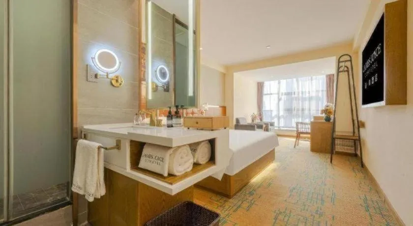 Bed in James Joyce Coffetel· Xianyang Renmin Road Central Square Store