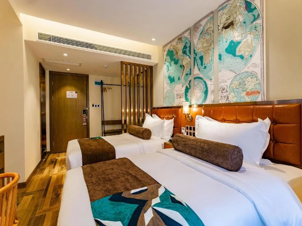 Bed in James Joyce Coffetel· Xianyang Renmin Road Central Square Store