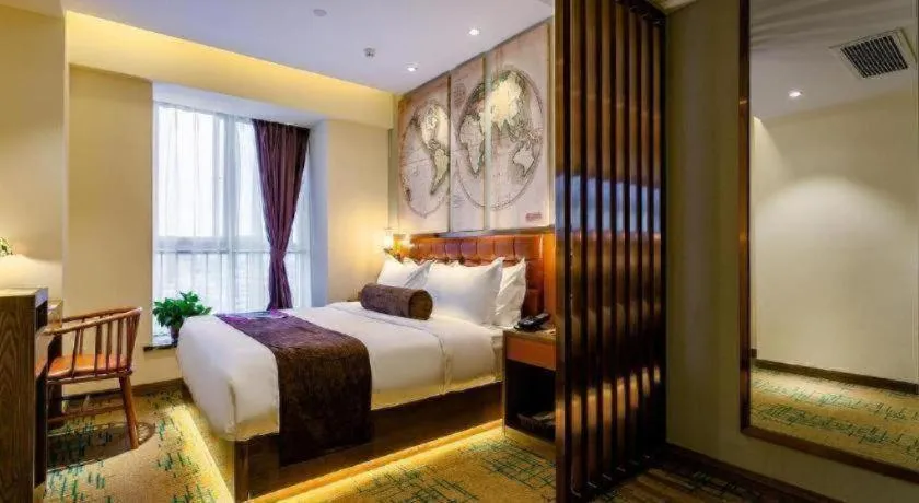 Bed in James Joyce Coffetel· Xianyang Renmin Road Central Square Store