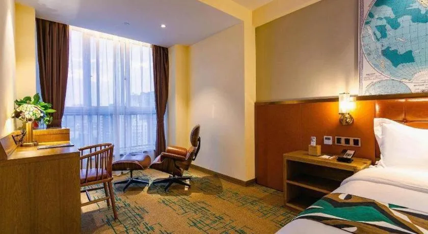 Bed in James Joyce Coffetel· Xianyang Renmin Road Central Square Store