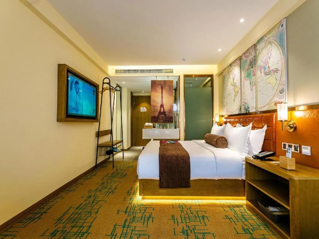 Bed in James Joyce Coffetel· Xianyang Renmin Road Central Square Store