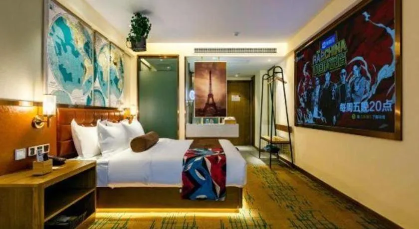 Bed in James Joyce Coffetel· Xianyang Renmin Road Central Square Store