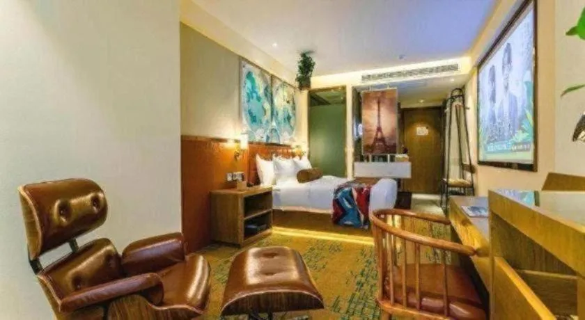 Bed in James Joyce Coffetel· Xianyang Renmin Road Central Square Store