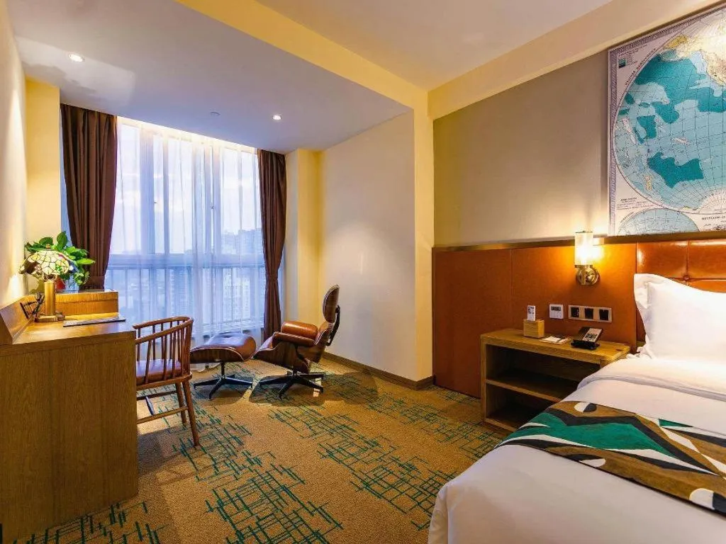 Bed in James Joyce Coffetel· Xianyang Renmin Road Central Square Store