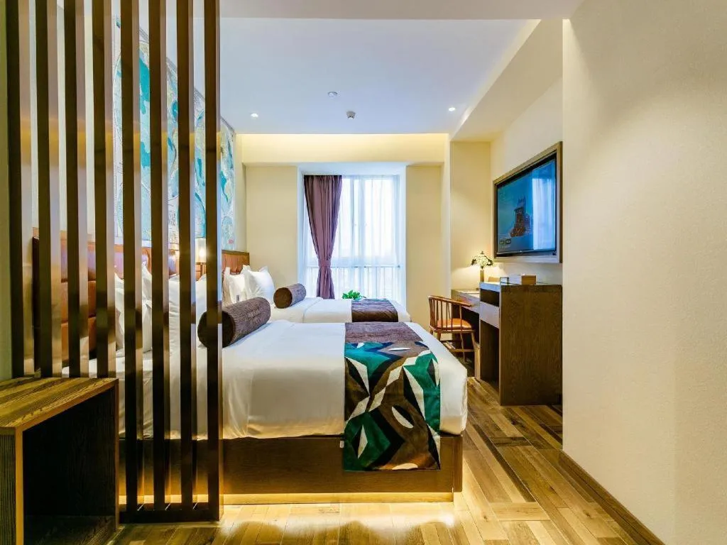 Bed in James Joyce Coffetel· Xianyang Renmin Road Central Square Store