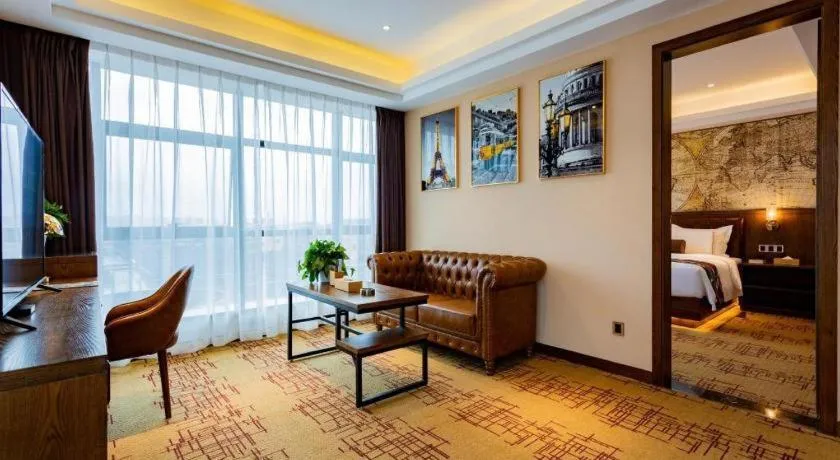 Bed in James Joyce Coffetel· Chengdu Shuangliu Airport Haibing City Wanda