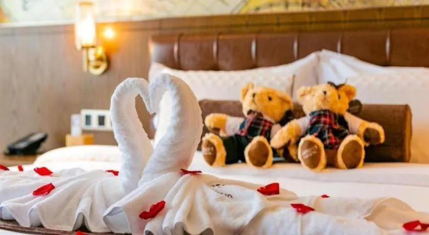 Bed in James Joyce Coffetel· Chengdu Shuangliu Airport Haibing City Wanda