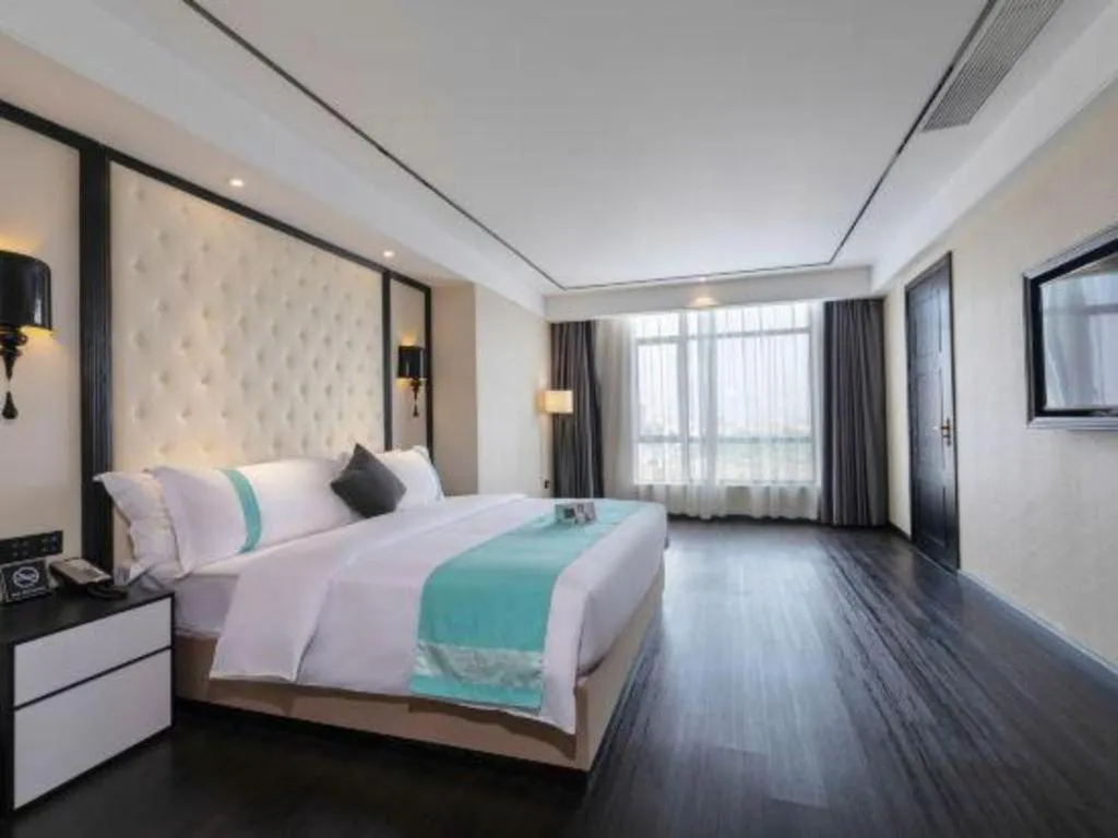 Bed in Xana Hotelle· Dongguang Chang'An Binhaiwan Jian'An Road