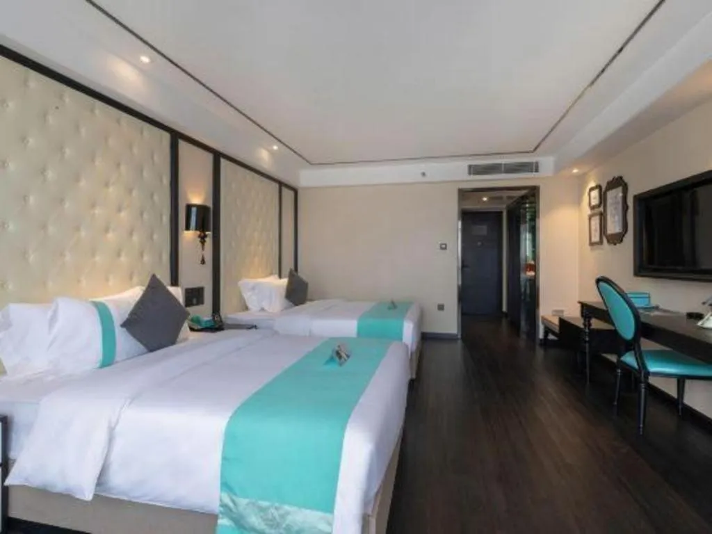 Bed in Xana Hotelle· Dongguang Chang'An Binhaiwan Jian'An Road