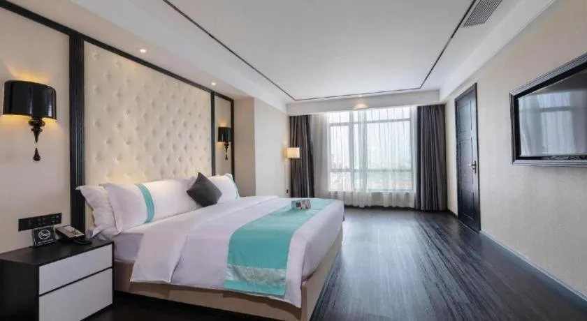 Bed in Xana Hotelle· Dongguang Chang'An Binhaiwan Jian'An Road