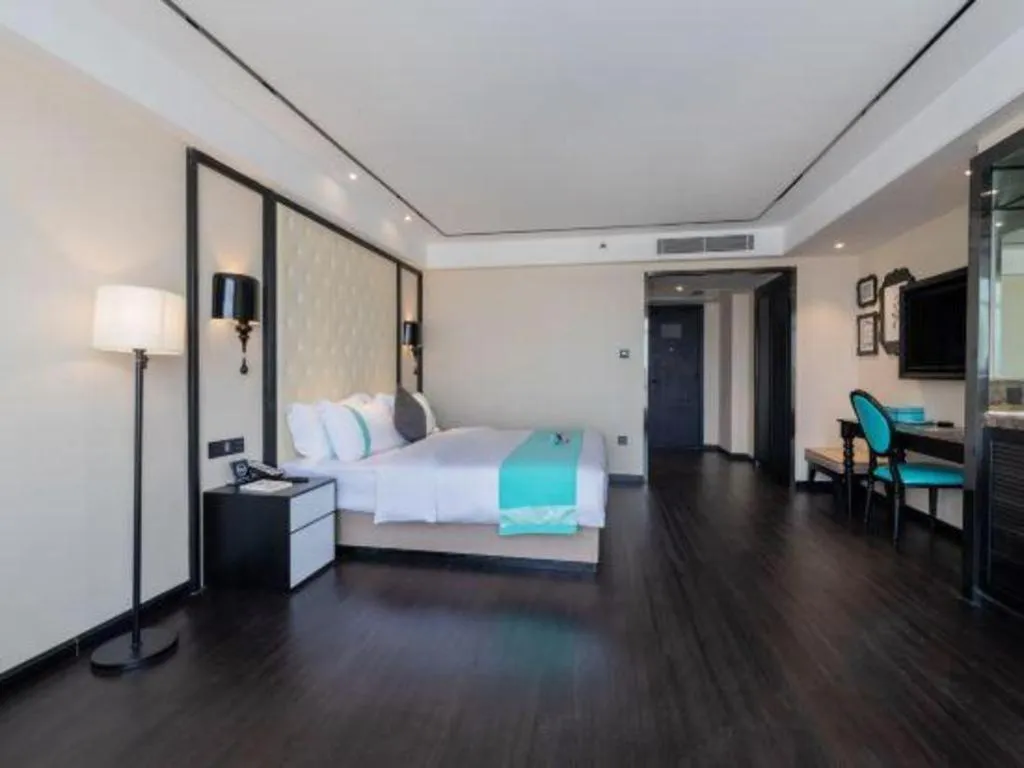 Bed in Xana Hotelle· Dongguang Chang'An Binhaiwan Jian'An Road