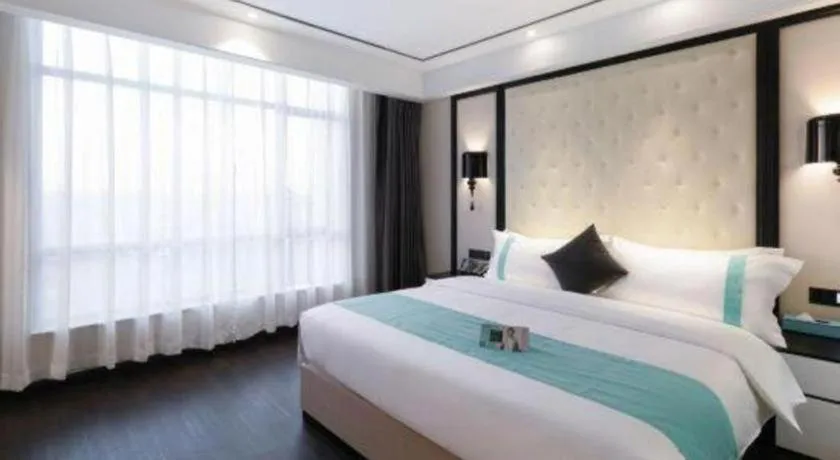 Bed in Xana Hotelle· Dongguang Chang'An Binhaiwan Jian'An Road