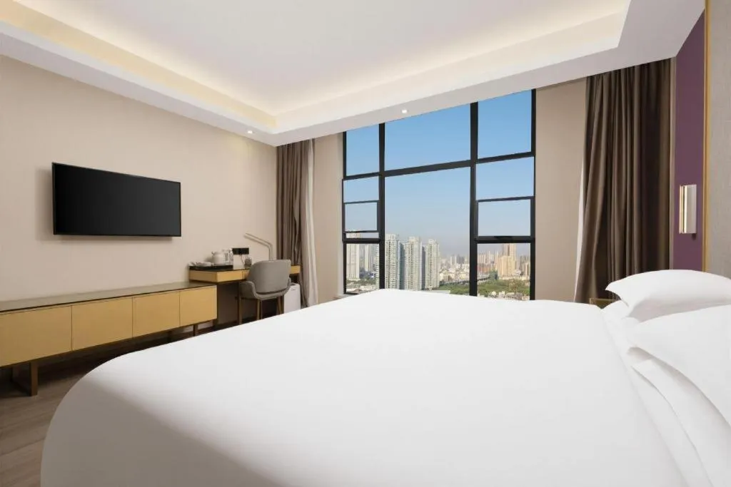 Bed in Lavande Hotels· Jingzhou Jianli