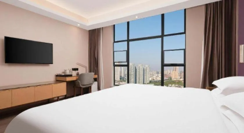 Bed in Lavande Hotels· Jingzhou Jianli