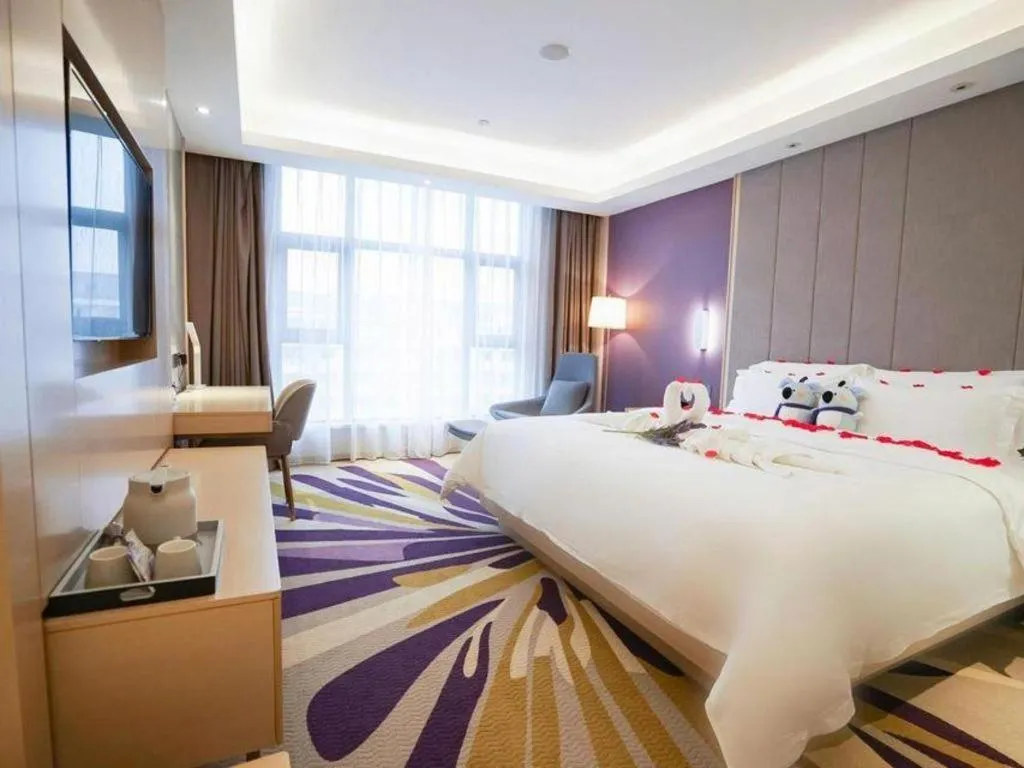 Bed in Lavande Hotels· Jingzhou Jianli