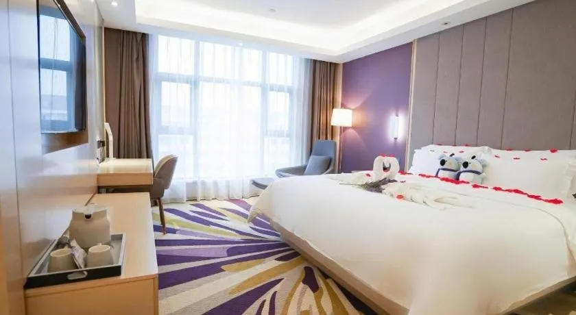Bed in Lavande Hotels· Jingzhou Jianli