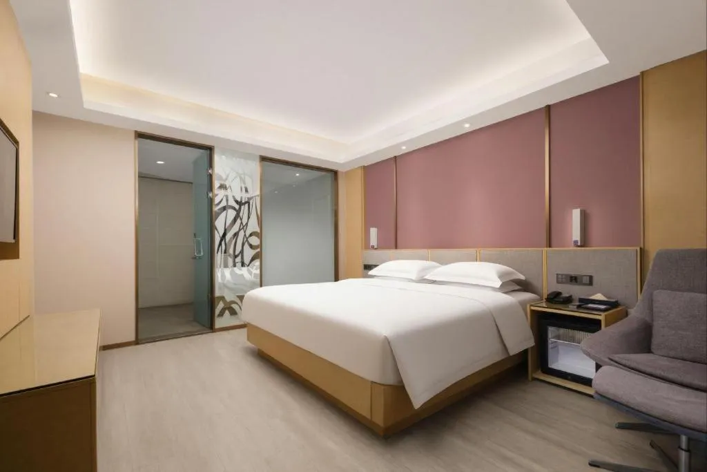 Bed in Lavande Hotels· Jingzhou Jianli