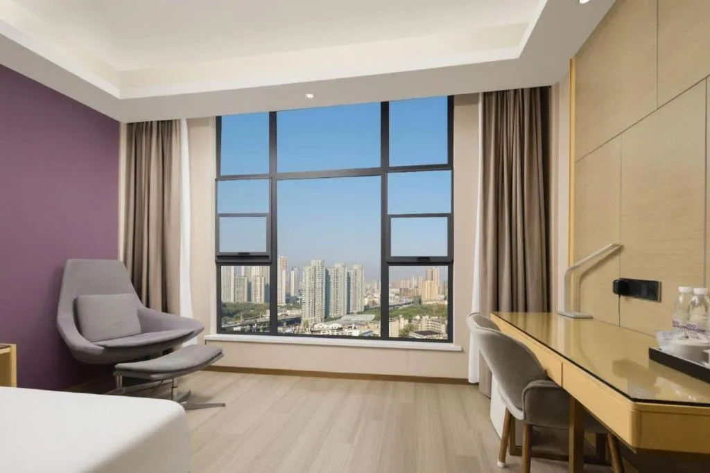 Bed in Lavande Hotels· Jingzhou Jianli