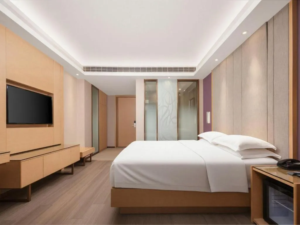 Bed in Lavande Hotels· Jingzhou Jianli