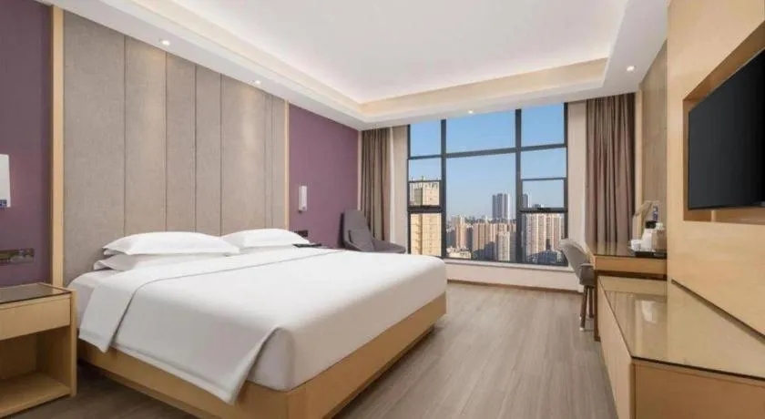 Bed in Lavande Hotels· Jingzhou Jianli