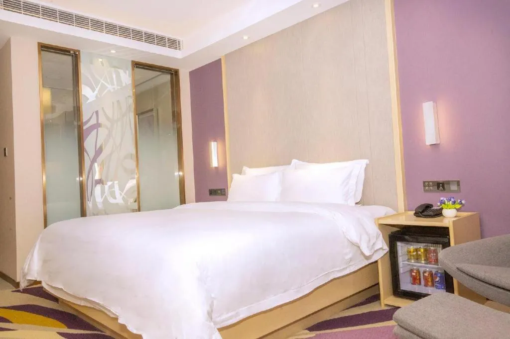 Bed in Lavande Hotels· Jingzhou Jianli