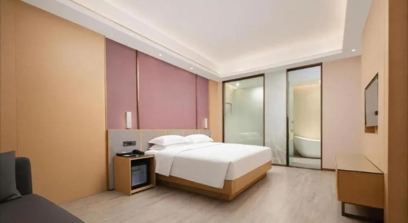 Bed in Lavande Hotels· Jingzhou Jianli