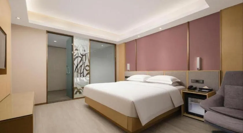 Bed in Lavande Hotels· Jingzhou Jianli