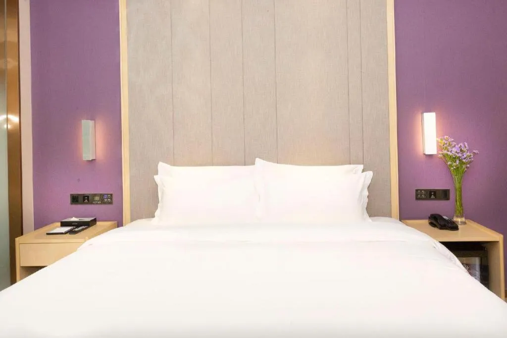 Bed in Lavande Hotels· Jingzhou Jianli