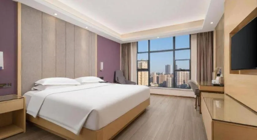 Bed in Lavande Hotels· Jingzhou Jianli