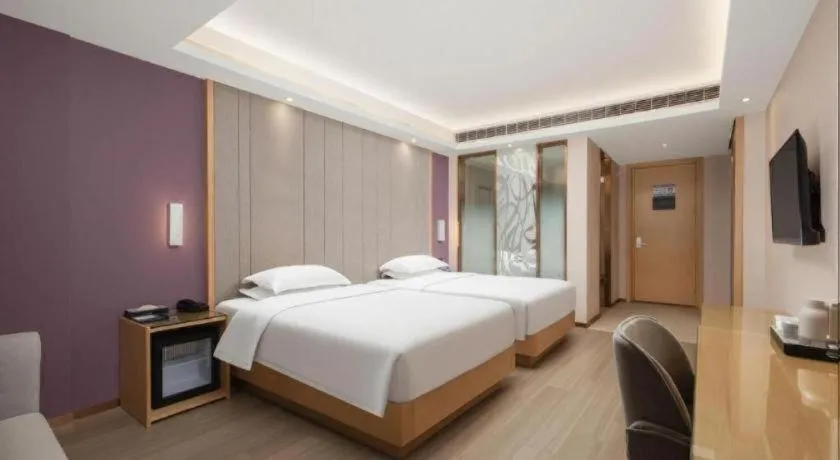 Bed in Lavande Hotels· Jingzhou Jianli